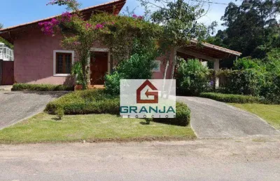 Imóvel térreo com 3 suítes, gourmet, sustentável, piscina, churrasqueira! à venda, 288 m² por r$ 1.680.000 - chácara das paineiras - carapicuíba/sp