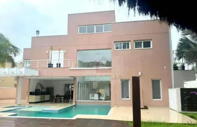 Casa com 4 dormitórios, 410 m² - venda por r$ 3.590.000,00 ou aluguel por r$ 17.255,00/mês - são paulo ii - cotia/sp