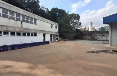Área industrial com 02 galpões, 2816 m² - venda por r$ 6.500.000 ou aluguel por r$ 51.800/mês - jardim cláudio - cotia/sp