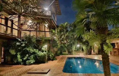 Incrível casa com 7 suítes, edícula, adega, planejados! à venda, 628 m² por r$ 4.200.000 - morada dos pássaros - barueri/sp