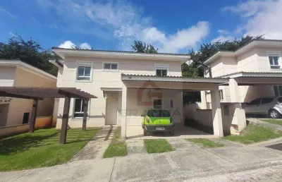 Maravilhosa casa com 4 dorms/2sts, lareira, living integrado! à venda, 209 m² por r$ 900.000 - jardim da glória - cotia/sp