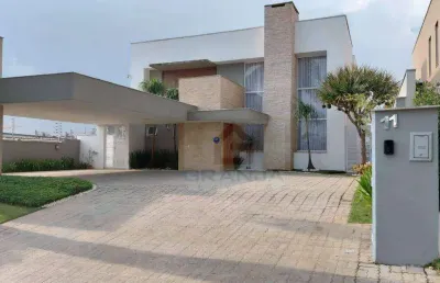 Com mobília/casa com 5 dormitórios, 537 m² - venda por r$ 4.500.000 ou aluguel por r$ 25.000/mês - vintage - cotia/sp