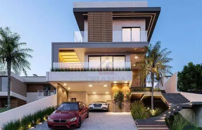 Linda casa com 4 suítes à venda, 256 m² por r$ 1.290.000 - villa rica - vargem grande paulista/sp