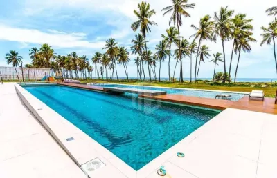 Terreno pé na areia à venda – alphaville guarajuba | 820m² | frente mar | pronto para construir