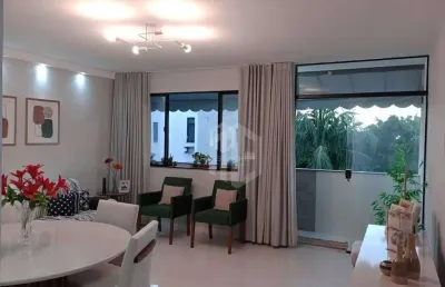 Amplo apartamento nascente, 3/4 sendo 1 suíte, varanda, no condomínio frente mar casablanca village, um mais tradicionais da orla de salvador.