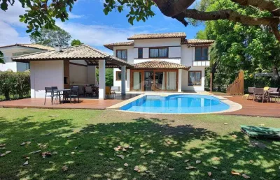 Quintas de sauípe - casa a venda em condomínio no litoral norte da bahia. 10706m² de terreno, 4 suítes. oportunidade.