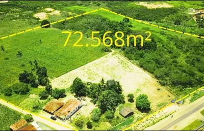 Terreno comercial à venda em lagarto/se com 72.568m² na se-270 – esquina com duas frentes e alto potencial