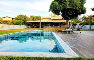 Casa à venda em itacimirim – condomínio enseada praia da espera | 350m², piscina, jacuzzi e área gourmet