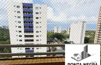 Ilhas gregas, 52m2, semi mobiliado (armarios e ar), ponta negra