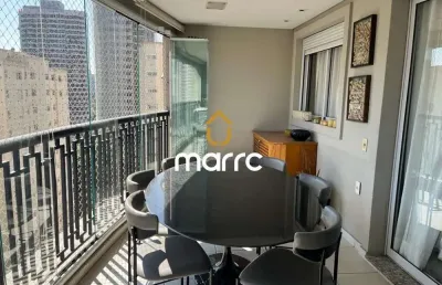 Apartamento campo belo 144m 3 suítes e 2 vagas de garag