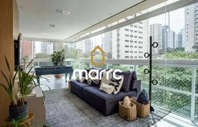 Apartamento com 4 quartos à venda na Alameda dos Aicás, 492, Moema, São Paulo