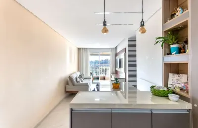 Apartamento tipo para venda em vila guarani (z sul) com 2 quartos, sendo 1 suíte, 59m²