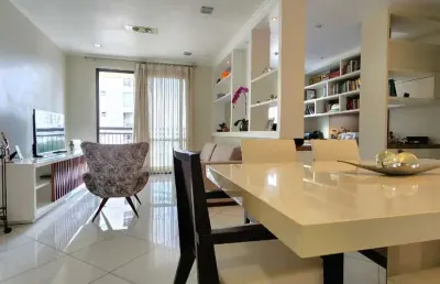 Apartamento tipo para venda em vila romana com 3 quartos, sendo 3 suítes, 116m²
