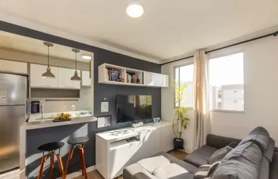 Apartamento tipo para venda em jaraguá com 2 quartos, 46m²