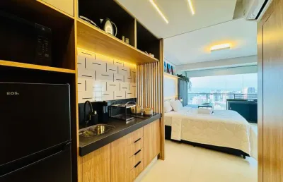 Studio para locação em vila pompeia com 1 quarto, sendo 1 suíte, 28m²