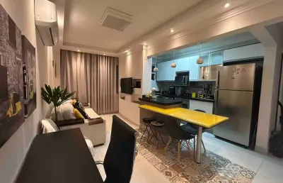 Apartamento tipo para venda em itararé com 1 quarto, sendo 1 suíte, 48m²