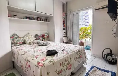 Apartamento tipo para venda em guilhermina com 1 quarto, 52m²