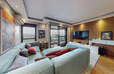 Apartamento tipo para venda em pinheiros com 1 quarto, sendo 1 suíte, 86m²