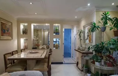 Apartamento à venda, 3 quartos, 1 suíte, 2 vagas, vila gomes cardim - são paulo/sp