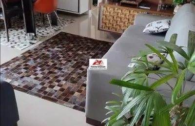 Apartamento de 70m² com 2 dorm., 1 suite, 1 vaga, armários planejados e lazer completo por 590.000,00 - chácara santo antônio/sp