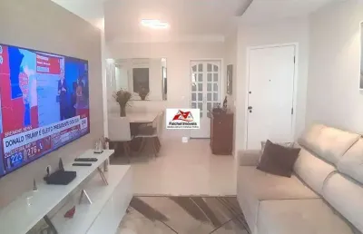 Lindo apartamento de 98m² repleto de armários com 3 dorm., 1 suite, 2 vagas, lazer completo por 4.900,00, próximo ao shopping anália franco/sp