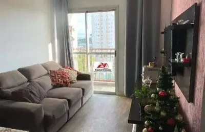 Apartamento de 63m² com 3 dorm., armários planejados e 1 vaga, lazer com piscina, mercado, 2 churrasqueiras por 2.300,00/mês - v. formosa/sp