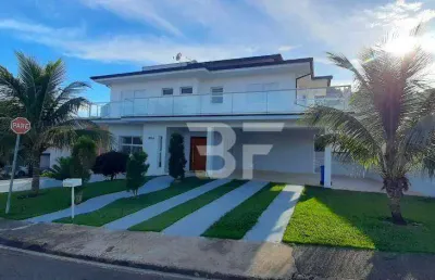 Casa com 5 dormitórios, 375 m² - venda por r$ 2.500.000,00 ou aluguel por r$ 13.300,00/mês - condomínio terra magna - indaiatuba/sp