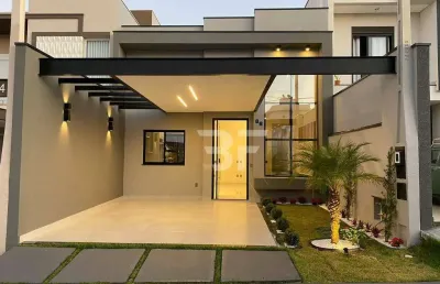 Casa com 3 dormitórios à venda, 125 m² por r$ 1.280.000,00 - jardins do império - indaiatuba/sp