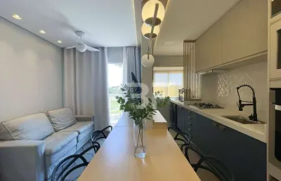 Apartamento com 2 dormitórios à venda, 51 m² por r$ 490.000 - condomínio villa helvetia - indaiatuba/sp