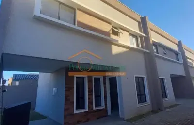 Casa em condomínio fechado com 3 quartos à venda na rua padre josé martini, 773, santa felicidade, curitiba, 102 m2 por r$ 680.000