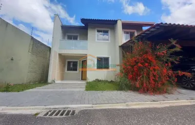 Casa em condomínio fechado com 3 quartos à venda na rua frei tarcísio mastena, 403, santa felicidade, curitiba, 84 m2 por r$ 590.000
