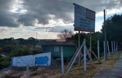Terreno comercial à venda na rua domingos antônio moro, 361, pilarzinho, curitiba, 412 m2 por r$ 600.000