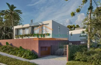 Casa em condomínio fechado com 3 quartos à venda na rua acelino grande, 536, santa felicidade, curitiba, 168 m2 por r$ 1.474.867
