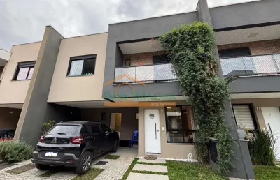 Casa em condomínio fechado com 3 quartos à venda na rua josé felipe, 650, santo inácio, curitiba, 136 m2 por r$ 1.150.000