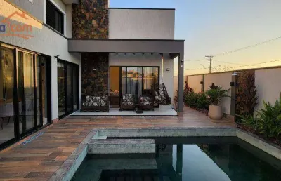 Sobrado com 3 dormitórios à venda, 282 m² por r$ 1.805.000,00 - condomínio terras do vale - caçapava/sp