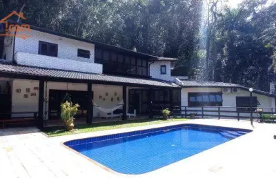 Casa com 5 dormitórios à venda, 470 m² por r$ 3.800.000,00 - pedra verde (domingas dias) - ubatuba/sp