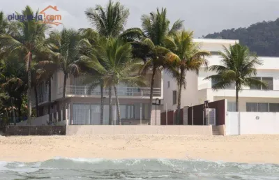 Sobrado com 4 dormitórios, 200 m² - venda por r$ 5.000.000,00 ou aluguel por r$ 30.000,00/mês - praia do sapê - ubatuba/sp