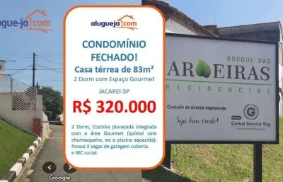 Casa com 2 quartos à venda, 83 m²- jardim paraíso - jacareí/sp