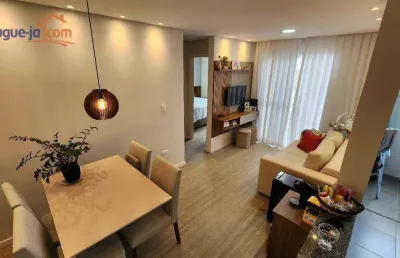 Apartamento com 2 dormitórios, 48 m² - venda por r$ 300.000,00 ou aluguel por r$ 2.241,80/mês - terra brasilis - são josé dos campos/sp