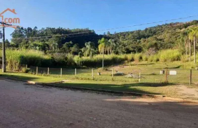 Terreno à venda, 5974 m² por r$ 390.000,00 - estância santa maria do laranjal - atibaia/sp