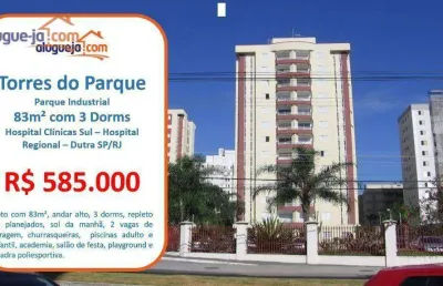 Apartamento no palmeiras de são josé - são josé dos campos/sp com 83 m²
