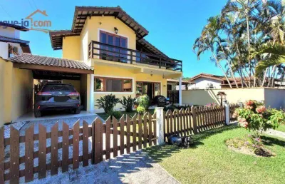 Casa, 273 m² - venda por r$ 1.855.000,00 ou aluguel por r$ 8.100,00/mês - massaguaçu - caraguatatuba/sp