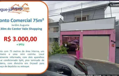 Ponto para alugar, 75 m² por r$ 3.060,00/mês - jardim augusta - são josé dos campos/sp