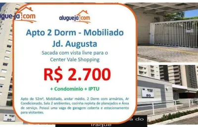 Apartamento com 2 dormitórios para alugar, 52 m² por r$ 3.206,88/mês - jardim oswaldo cruz - são josé dos campos/sp
