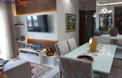 Apartamento mobiliado para alugar ou vender no parque industrial com 2 quartos (suíte) e 69 metros.