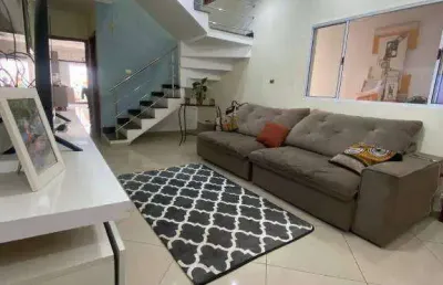 Sobrado com 3 dormitórios à venda, 141 m² por r$ 618.000,00 - loteamento residencial vista linda - são josé dos campos/sp
