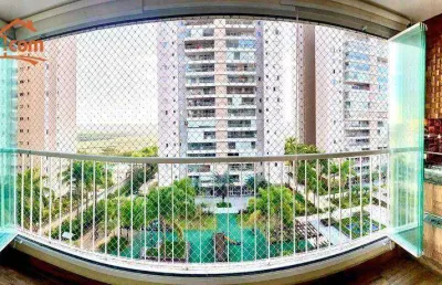 Apartamento com 2 dormitórios para alugar, 105 m² por r$ 5.189,00/mês - jardim das indústrias - são josé dos campos/sp