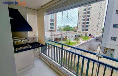 Apartamento com 2 dormitórios para alugar, 65 m² por r$ 5.670,00/mês - jardim aquarius - são josé dos campos/sp