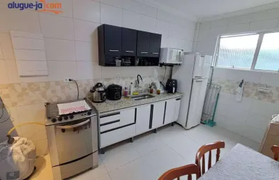Apartamento com 3 dormitórios para alugar, 90 m² por r$ 3.470,00/mês - centro - ubatuba/sp