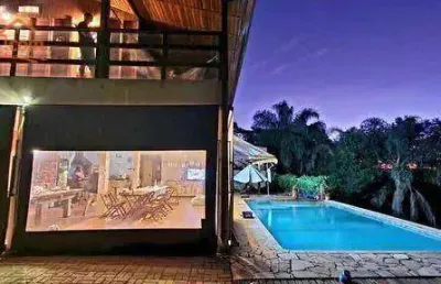 Chácara com 4 dormitórios para locação ou venda, 1200 m² - estância santa maria do laranjal - atibaia/sp